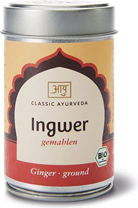 Actual product image Classic Ayurveda Ginger, ground, organic (40 g)