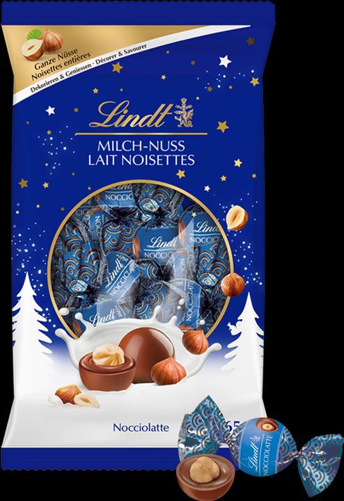 Produktbild Lindt Weihnachtspralinen Milch-Nuss (356 g)