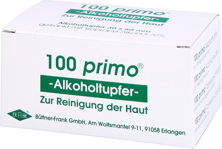 Produktbild Büttner-Frank PRIMO ALKOHOLTUPFER, 100 St TUP
