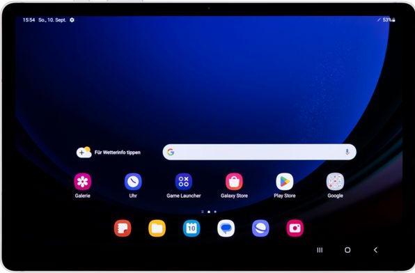 Produktbild Samsung Galaxy Tab S9 (5G, 11", 256 GB, Beige)