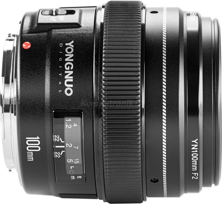 Immagine prodotto Yongnuo 100mm f/2 (Canon EF, Full-frame)