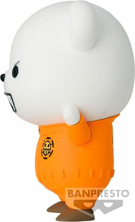 Actual product image Banpresto One Piece - Fluffy Puffy - Chopper & Bepo - Bepo - Statue 7cm