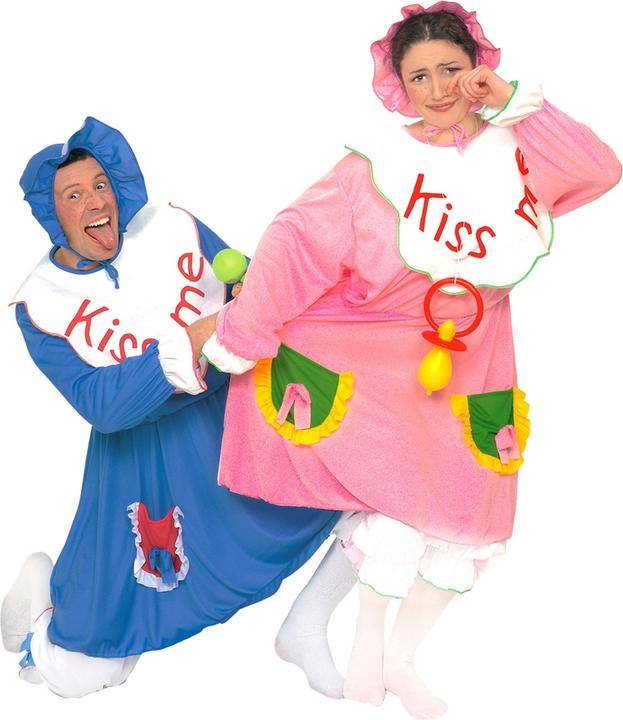 Produktbild Widmann BABY sortiert hellblau und rosa (Kostüm mit Lätzchen, Beinlinge, Haube), M (M)