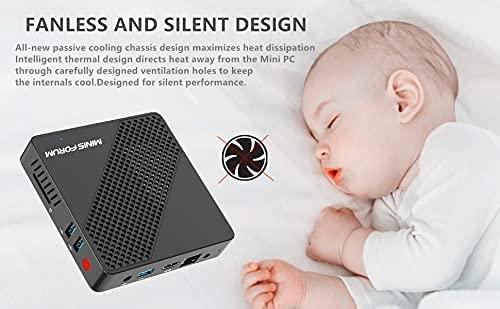 Produktbild Minisforum Mini PC (Celeron N4020, 4+64GB) (Intel Celeron N4020, 4 GB, 64 GB, UHD Graphics 600)