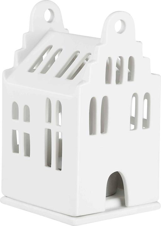 Immagine prodotto Räder - Mini casa luminosa a timpano, bianca 6 x 6 5 x 11 cm