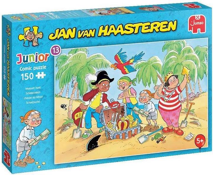 Actual product image Jan van Haasteren Puzzle Junior Treasure Hunt, 150. (150 pieces)