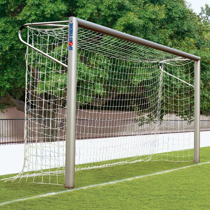Sport-Thieme Jugendfussballtor 5x2 m, Ovalprofil, in Bodenhülsen stehend