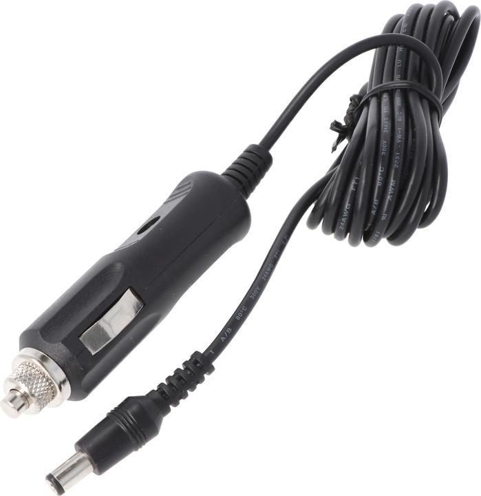 Image du produit AccuCell 12V Cordon de charge voiture 12-24 volts uniquement pour chargeur de batterie HBC FUB3, FUB5, FUB10