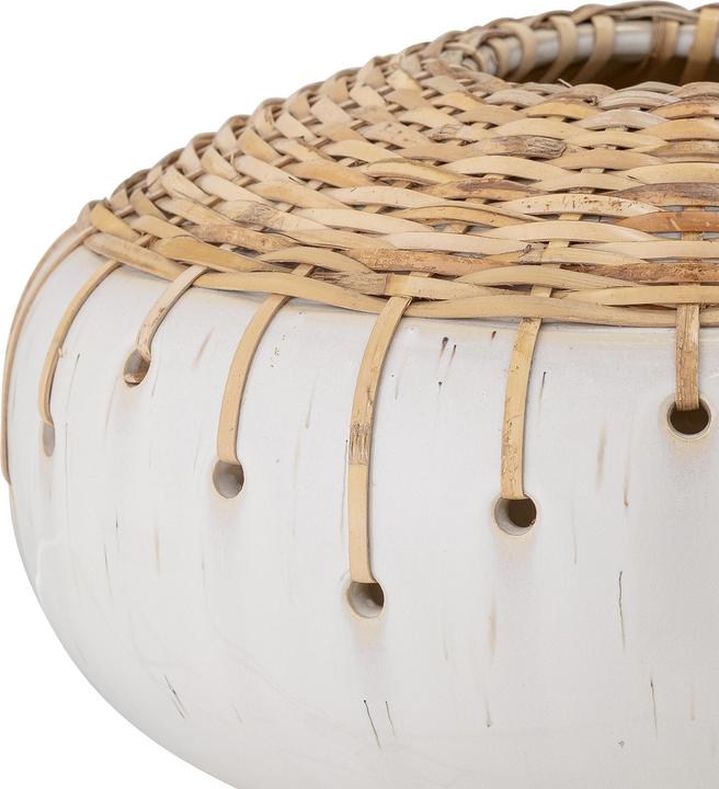 Actual product image Bloomingville Kang Deco Vase, White, Ceramic (1 x)