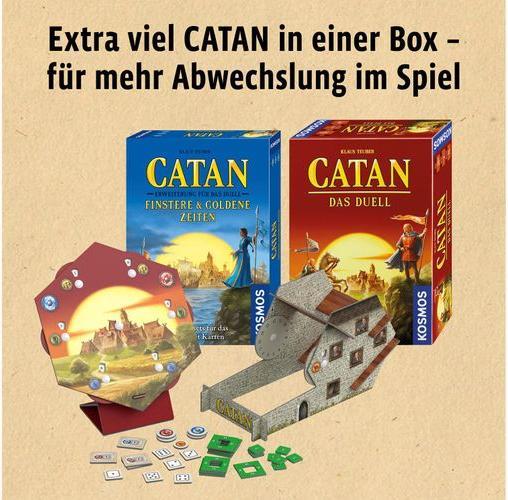 Actual product image Kosmos KOO Catan - The Duel - Big Box 682057 (German)
