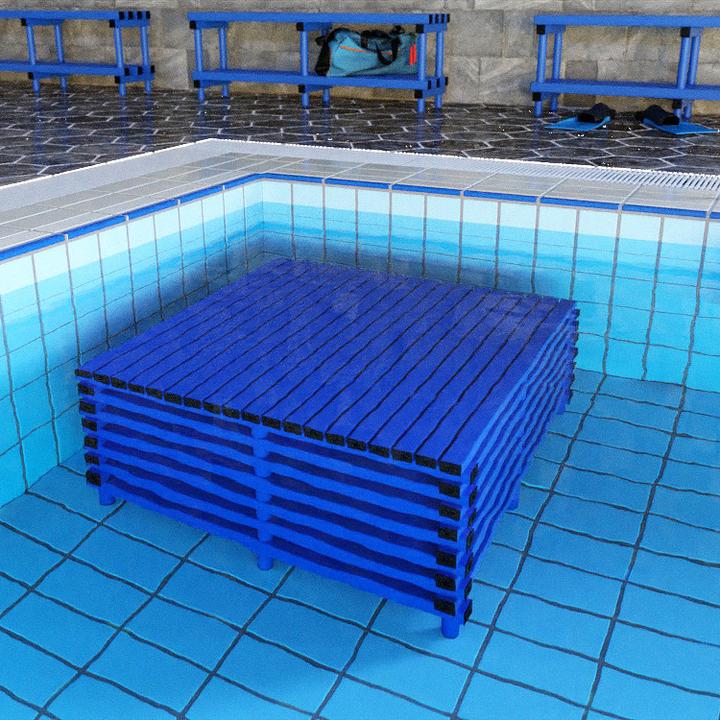 Actual product image Sport-Thieme Depth reducing pool platform