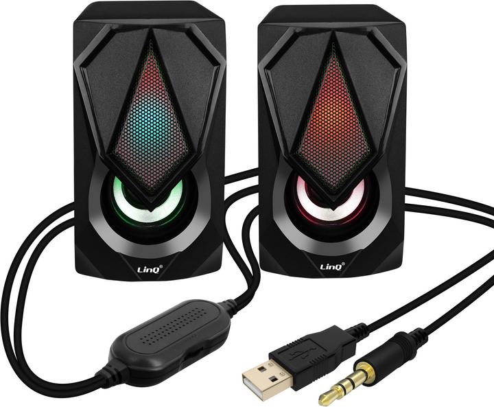 Produktbild LinQ A4000 LED-Lautsprecher 2.0