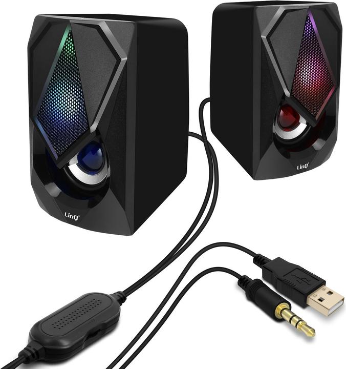 Produktbild LinQ A4000 LED-Lautsprecher 2.0