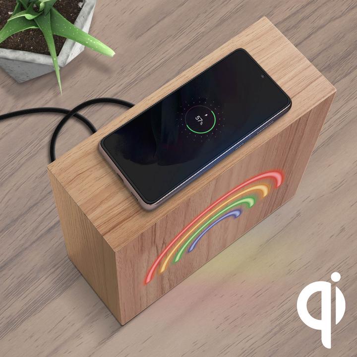 Actual product image Colorblock Luminous speaker (6 h, Without external power source)