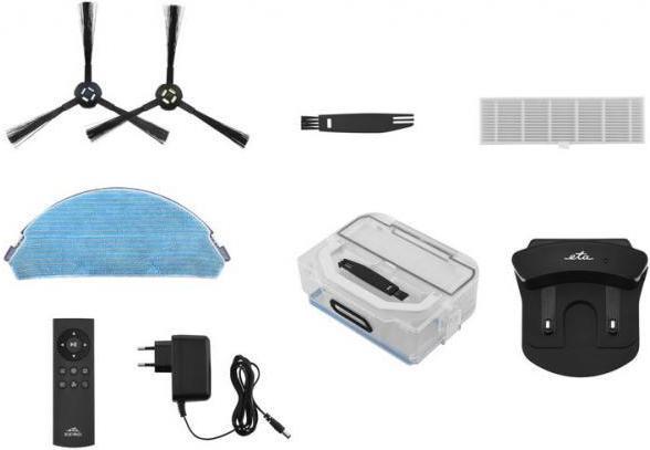 Actual product image ETA Robotic vacuum cleaner ETA122790000 Zero 2-in-1, with wet cleaning function