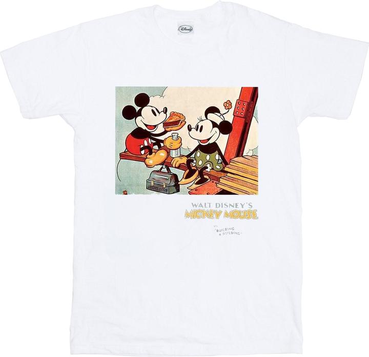 Disney Mickey Mouse Building A Building TShirt Mädchen