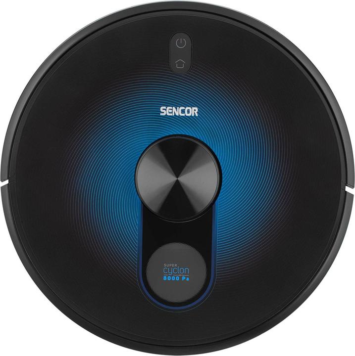 Actual product image Sencor Vacuum cleaner - robot SRV 9550BK, Blue / Black (Robot vacuum)