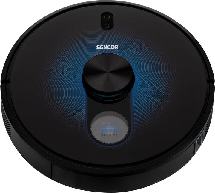 Actual product image Sencor Vacuum cleaner - robot SRV 9550BK, Blue / Black (Robot vacuum)