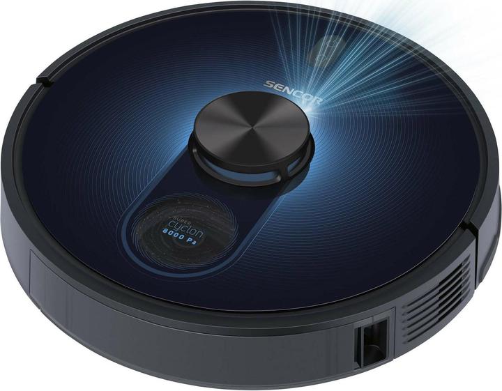 Actual product image Sencor Vacuum cleaner - robot SRV 9550BK, Blue / Black (Robot vacuum)