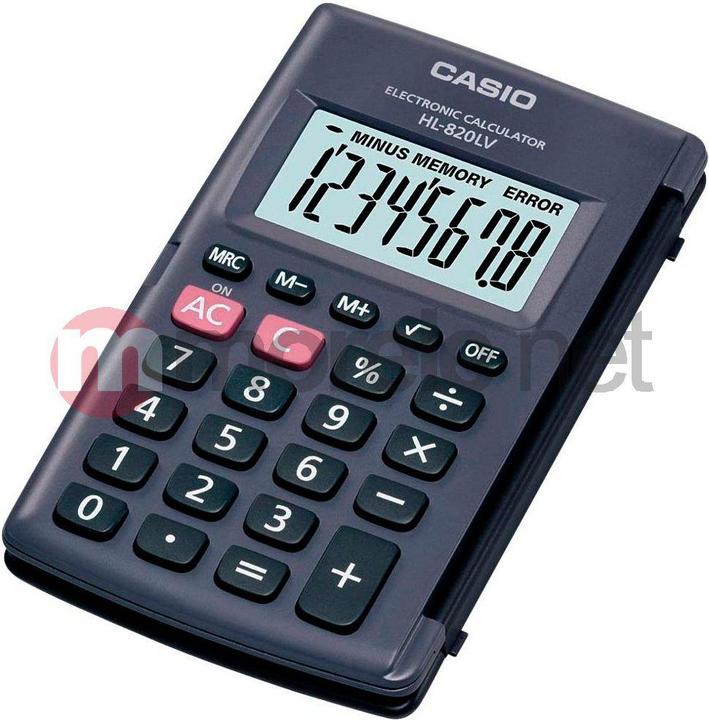 Actual product image Casio HL-820LV-S BK (Batteries)