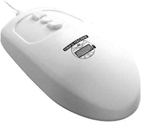 Produktbild Man & Machine Europe Man & Machine Mighty Mouse 5 Maus Beidhändig USB Typ-A (Kabelgebunden)