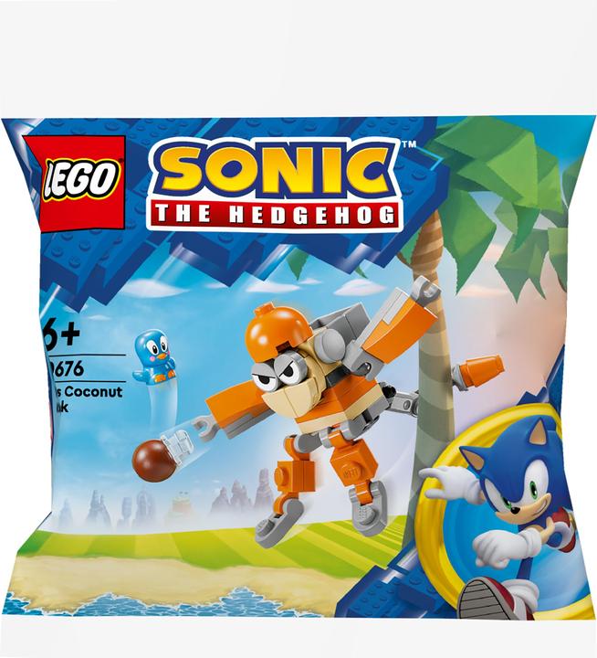 Immagine prodotto Jakks Pacific L'attacco di Kiki al cocco (30676, LEGO Sonic)