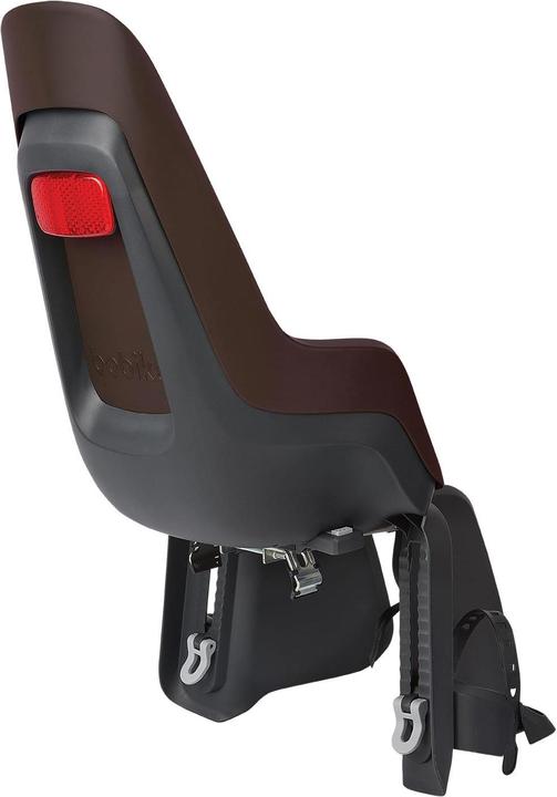 Actual product image bobike Maxi One - bicycle seat on the trunk Brown coffee