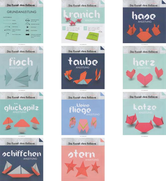 Produktbild Topp Origami Faltblätter "Floral" mit Designdose (80 g/m², 150 x)