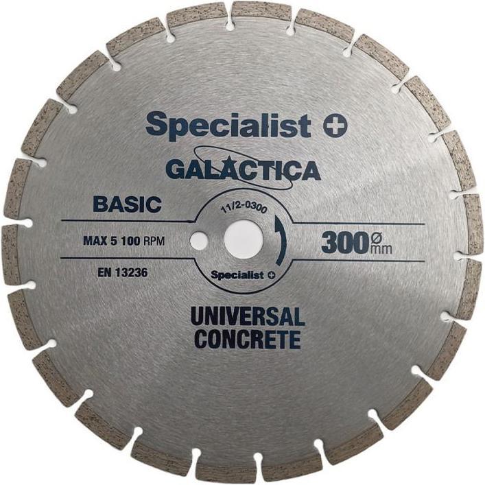 Deim. diskas GALACTICA 300x10x25,4MM
