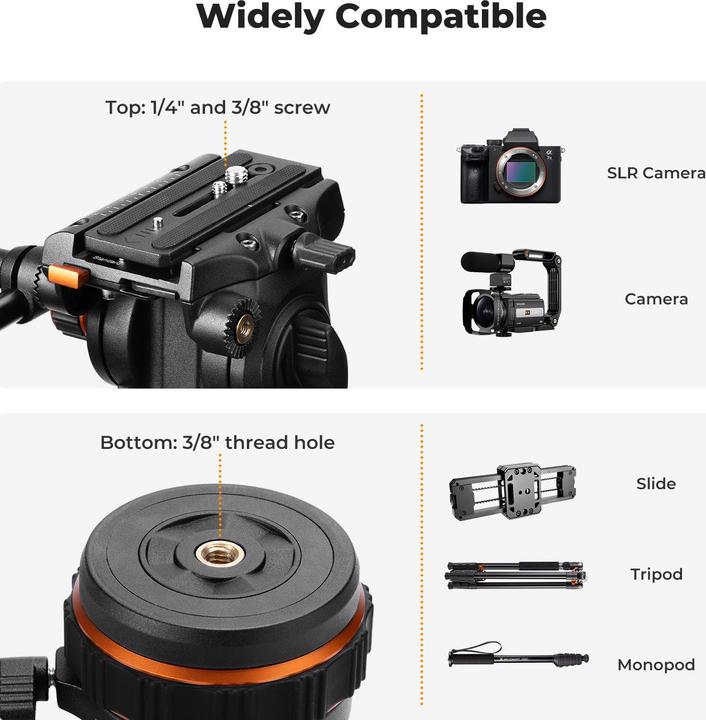 Produktbild K&F Concept VA3+BV20 (Metall)