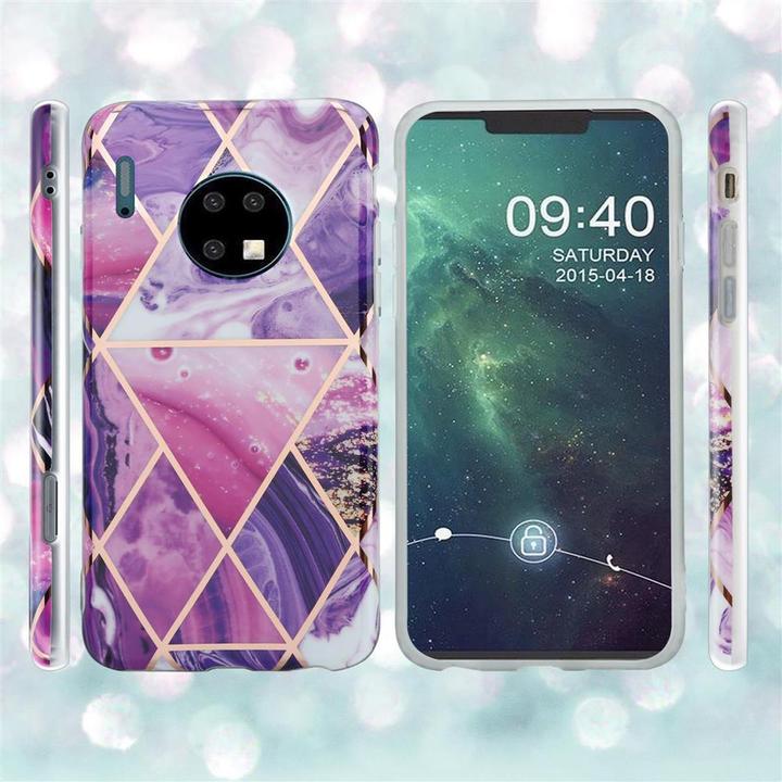 Immagine prodotto Cadorabo IMD TPU Colourful Marble Cover (Mate 30)
