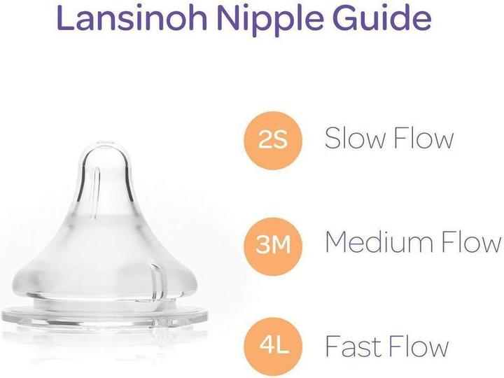 Produktbild Lansinoh Slow Flow Natural Wave (2 x, ab Geburt)