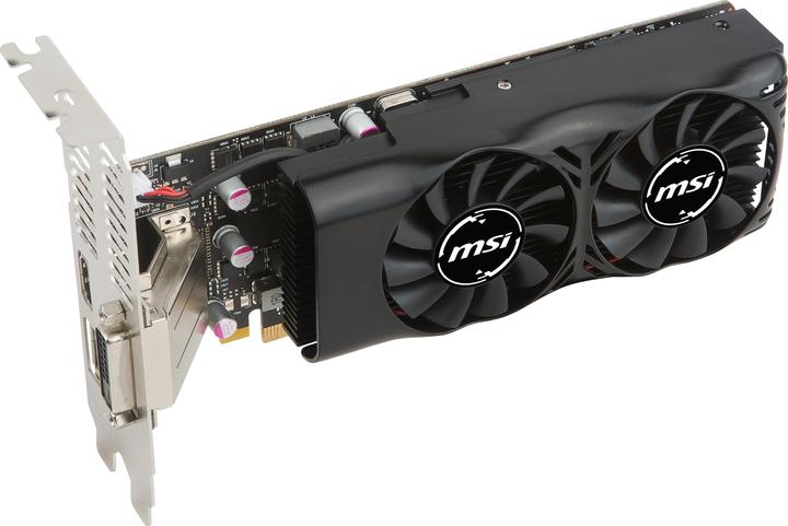 Actual product image MSI GeForce GTX 1050 Ti (4 GB)