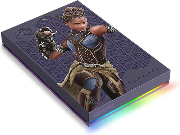 Actual product image Seagate Firecuda Marvel Shuri Special Edition (2 TB)