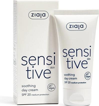 Immagine prodotto Ziaja Crema Lenitiva Giorno Spf 20 Sensitive E 50 Ml (50 ml, Crema da giorno, SPF 20)
