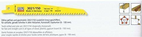 Actual product image WILPU Saws for wood, plastic 122/150 5pcs. 205 mm 3021/225