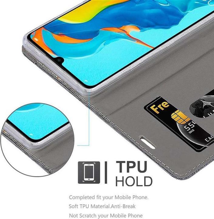 Image du produit Cadorabo Couverture look jeans Book (Huawei P30 Lite)