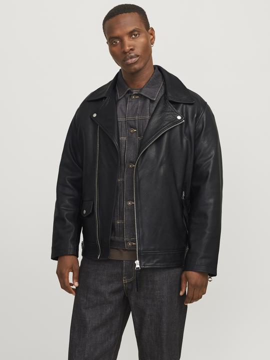 Produktbild Jack & Jones Jprleather Biker Jacket Styd Aw24 (XL)