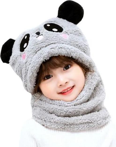 MU Style Panda Series Kinder Cartoon Winter Mütze