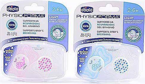 Immagine prodotto Chicco Capezzolo Physio Light 2-6 m 2 vnt. (2 x, fino a 6 M.)