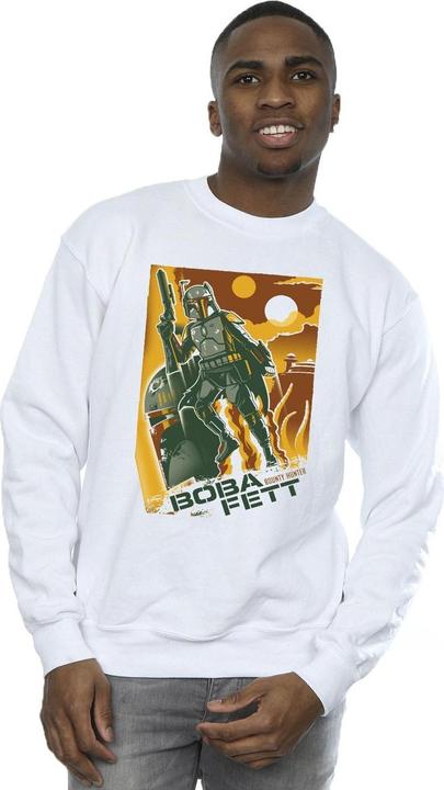 Immagine prodotto Star Wars Boba Fett Collage Felpa Uomo (L)