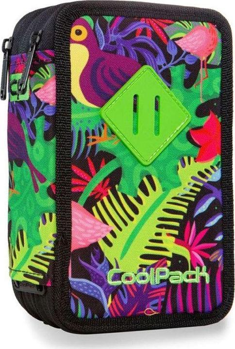 Produktbild Cool Pencil case Coolpack Double pencil case with Jumper equipment 2 pixels as minecraft