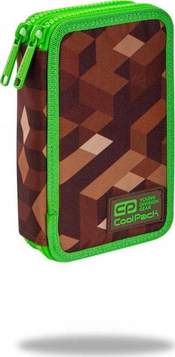 Produktbild Cool Pencil case Coolpack Double pencil case with Jumper equipment 2 pixels as minecraft