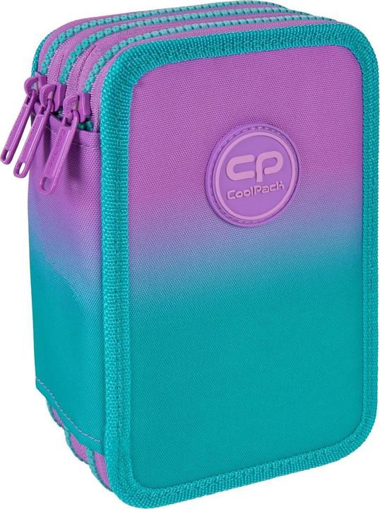 Produktbild Patio pencil case Triple pencil case with accessories Jumper 3 Gradient blueberry and blue E67505 CoolPack