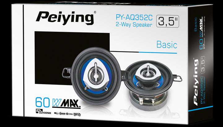 Produktbild Peiying Car speaker PY-AQ352C 3.5 " (7.62 cm)