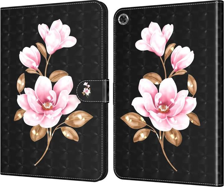 Cover-Discount Galaxy Tab A8 10.5 - Étui effet scintillant Fleur de Lotus (Galaxy Tab A8)