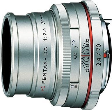 Image du produit Pentax DA 70mm, f/2.4 Limited, argenté (Pentax K, APS-C / DX)