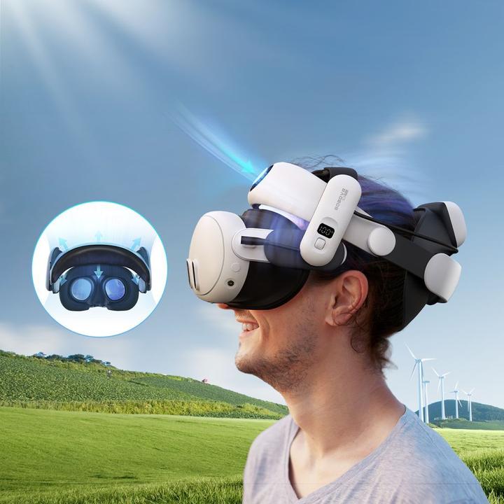 Image du produit Bobovr S3 PRO Battery Relief Strap pour Meta Quest 3