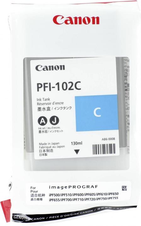 Produktbild Canon Pfi-102c (C)