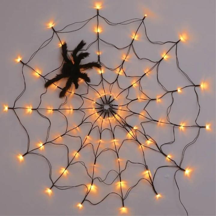 Produktbild Cover-Discount Spinnennetz Lichterkette (1 m)